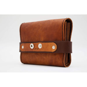 Robotty Leather Pony Dakota Luxury Genuine Leather Wallet All Hand ( Brown )