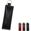 genuine leather red coins accessories key ring gift present 8